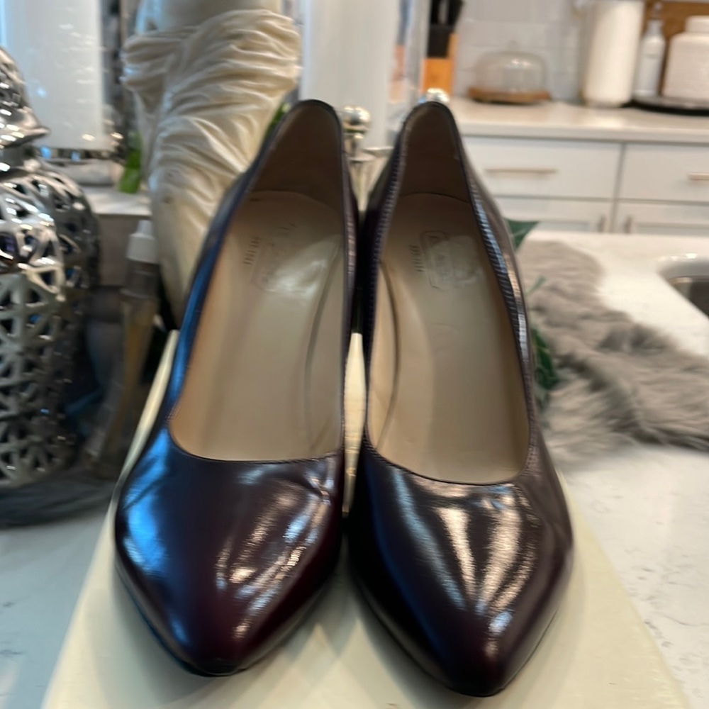 Coach Brown Leather Heels